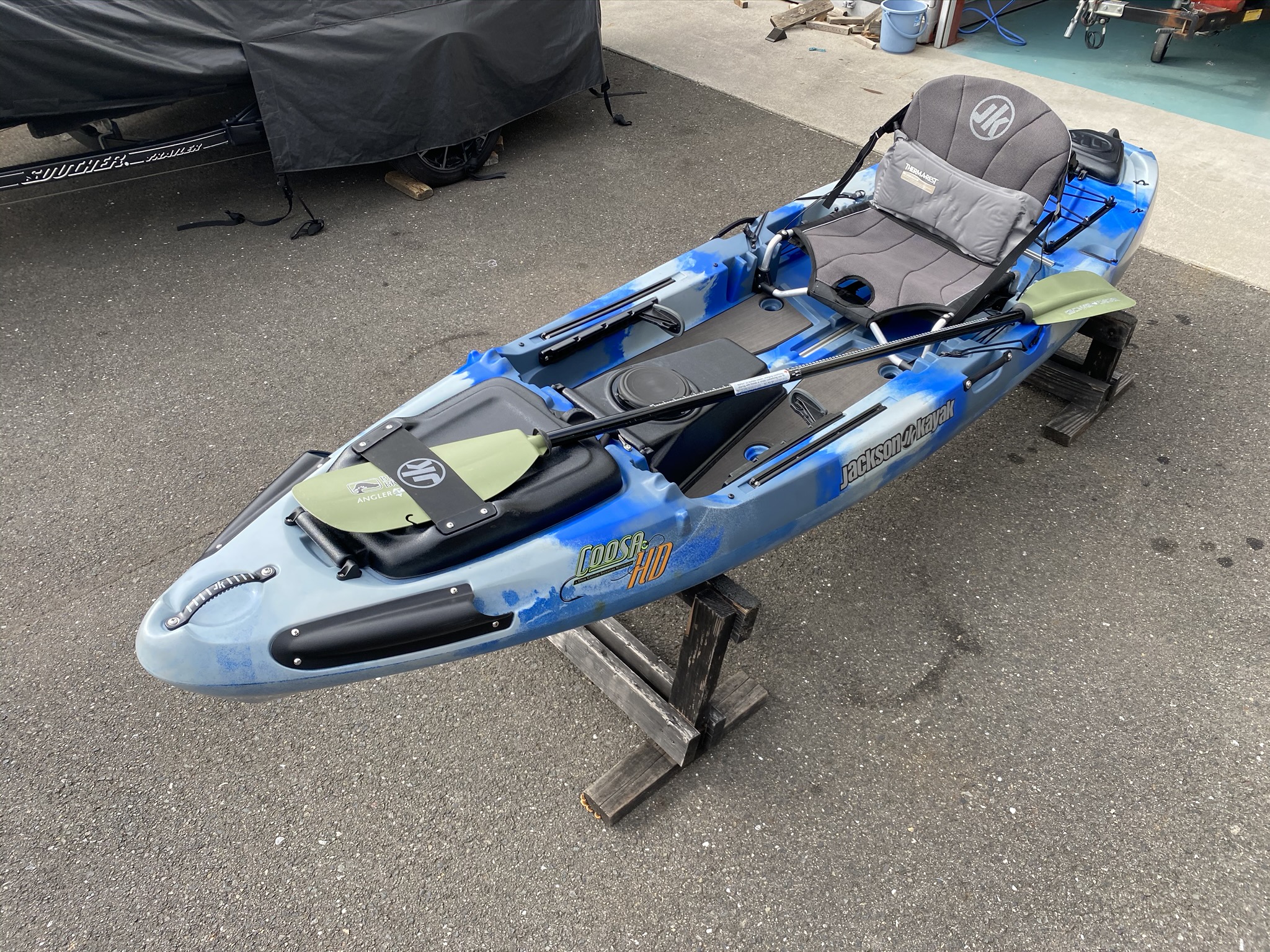 中古】Jackson Kayak ジャクソンカヤック Antix2.0 アンティックス Mサイズ カラー：ライム - キャンプ、アウトドア用品